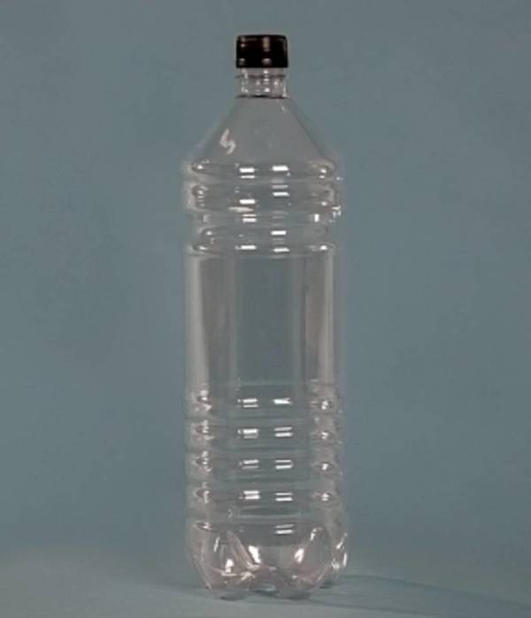 Фото Бутылка пластиковая ПЭТ 1,5 литра, тара квас,пиво,молоко,