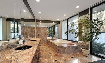 Фото Столешница из камня на кухню и ванную