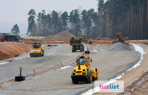 Фото Строительство автомобильных дорог