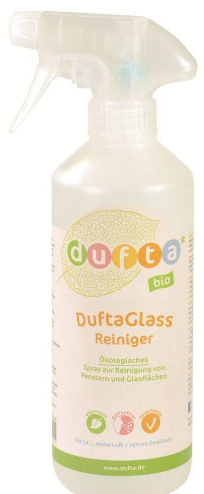 Фото DuftaGlass экологичный спрей для очистки окон и стекол