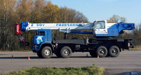 Фото Автокран 50 тонн КС-65713-5 Клинцы на КАМАЗ
