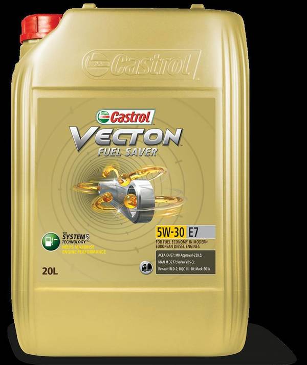 Фото Моторное масло Castrol Vecton Fuel Saver 5W-30 E7