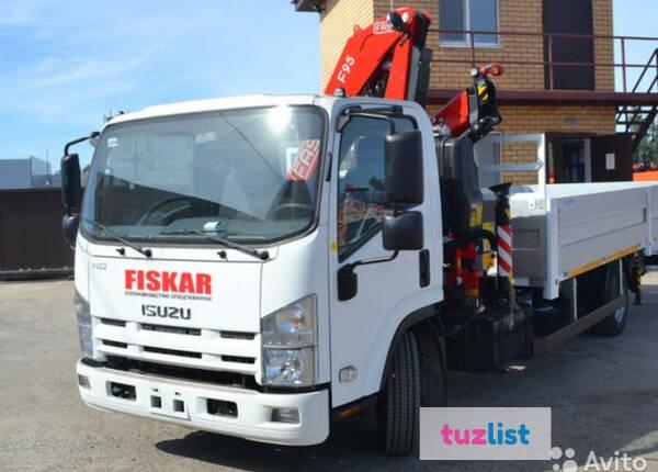 Фото Isuzu Elf 9.5(NQR90LM-403) с кму Fassi F95A