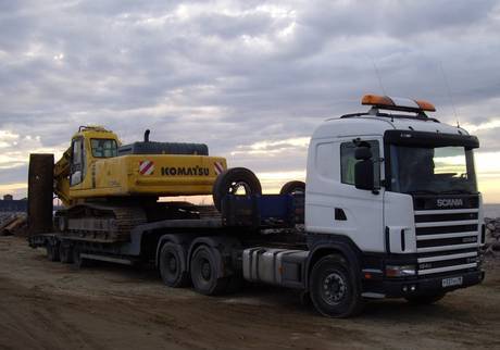 Фото Негабаритные перевозки трал Скания 40 тонн в Свердлов.област