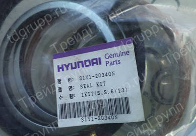 Фото 31Y1-20340 ремкомплект гидроцилиндра ковша Hyundai R170W-7