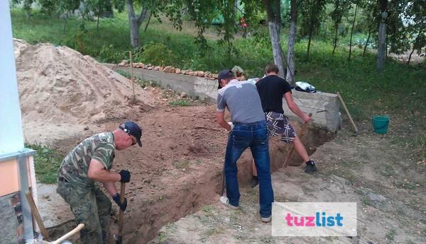 Фото Копка траншей под газ, воду, кабель. Быстро и не дорого