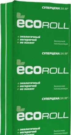Фото Стеклвата R44MR Ecoroll 16 листов 12 м2 (50мм*610*1230)