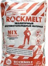 Фото Противогололедный материал Рокмелт (Rockmelt) Mix, мешок 20к