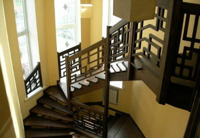 Фото Лестницы из массива