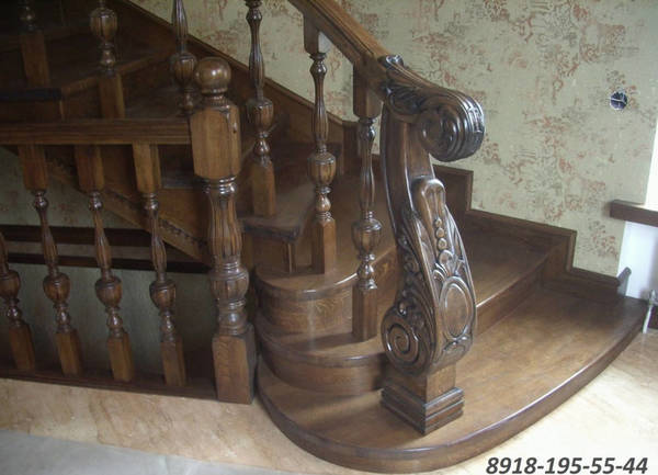 Фото Лестницы,двери, мебель из дуба, ясеня и бука на заказ для ва