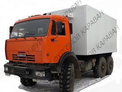Фото Усиленный изотермический фургон КАМАЗ