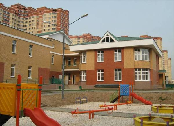 Фото Строительство детского сада