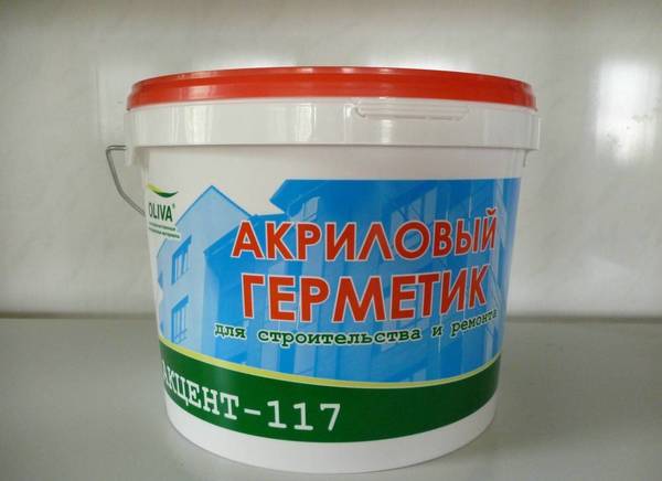 Фото Зимний строительный герметик (ведро, 7 кг)