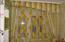 Фото Ткань портьерная Блэкаут , пошив штор