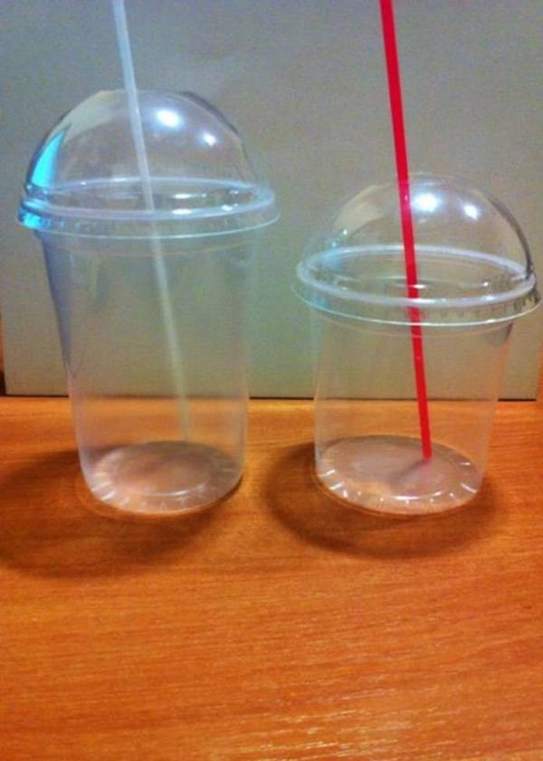 Фото Пластиковые стаканы для смузи с купольной крышкой Крым