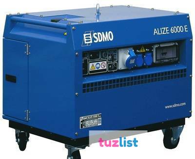 Фото Бензиновая электростанция SDMO Alize 6000E