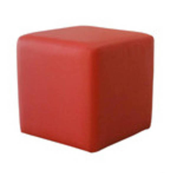 Фото BN-007 (красный) Банкетка куб