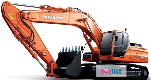 Фото Гусинечный эксковатор Doosan DX300LCA