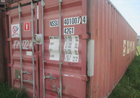 Фото Как склад на стройку 40 фт контейнер №4010074