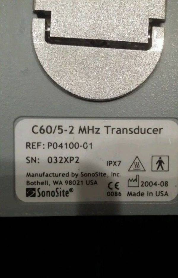 Фото Продам конвексный узи датчик C60 Sonosite Titan узд сканер