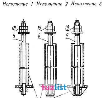 Фото Болт фундаментный съемный, тип 4, исполнение 2(3), d-56мм