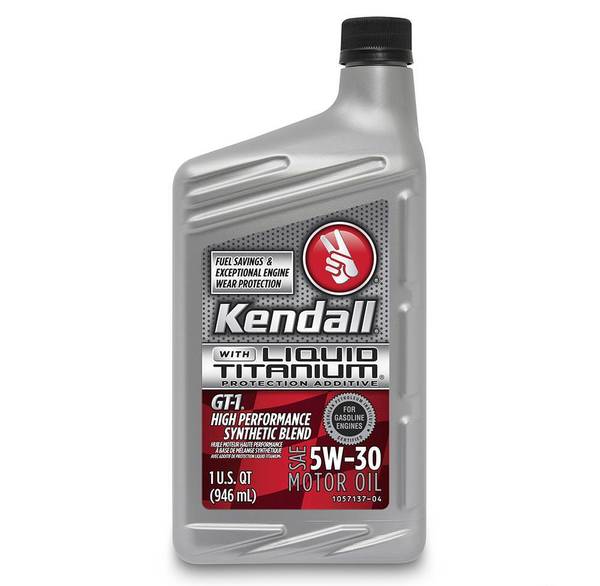 Фото Моторное масло Kendall GT1 HP SB LT 5W30