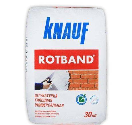 Фото Гипсовая штукатурная смесь Knauf Rotband 30кг