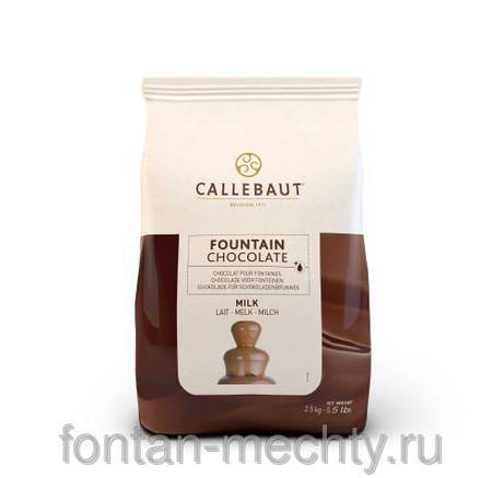 Фото Специальный молочный шоколад для фонтанов "Callebaut"