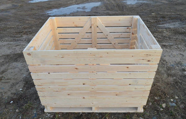Фото Контейнер для овощей деревянный ящик в Волжском