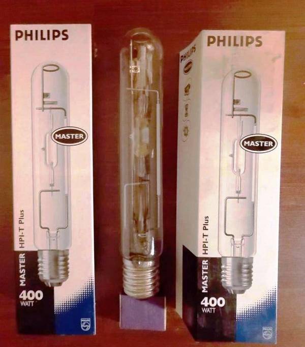 Фото Лампы металлогалогенновые 400 W - Philips E40