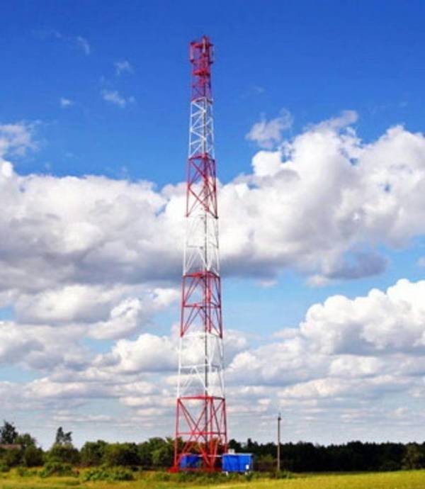 Фото Башни сотовой связи Н-60 метров в Краснодаре