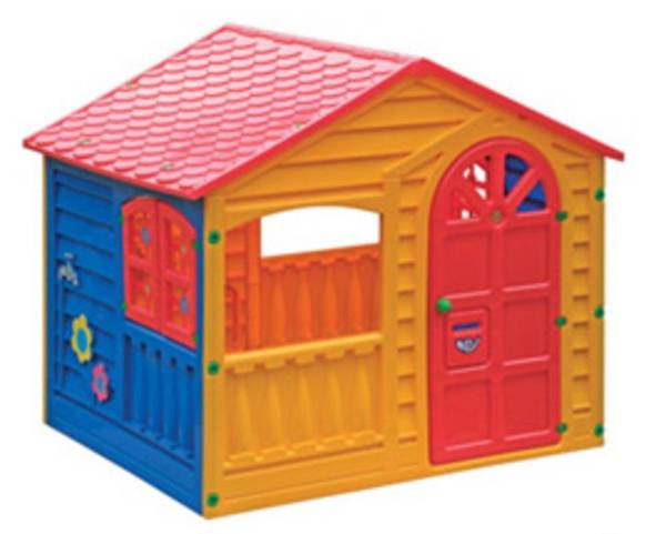 Фото Игровой детский пластиковый домик «Полянка»