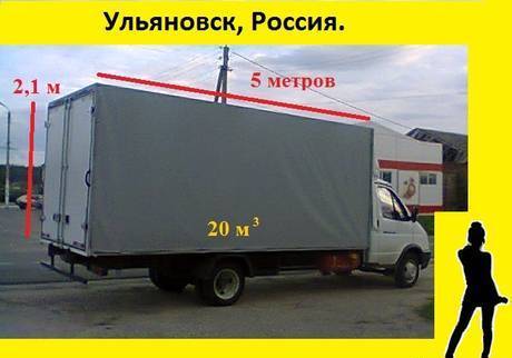 Фото Автоперевозки по России. 20 куб.м, 1.5 т., 5 метров