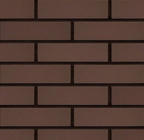 Фото Плитка клинкерная фасадная, 240x71x10мм, Темный шоколад