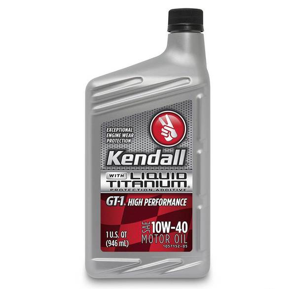 Фото Моторное масло Kendall GT1 HP LT 10W40