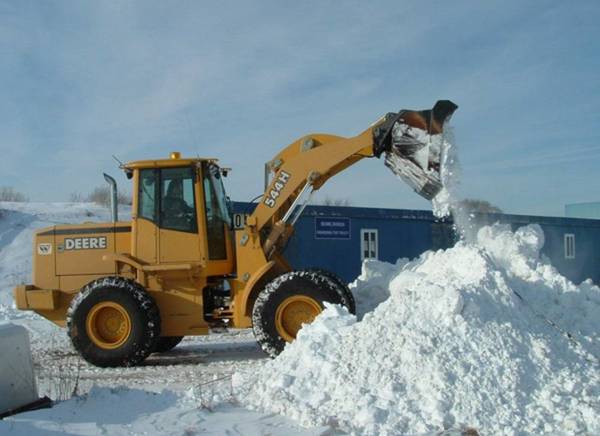Фото Расчитстка территорий и вывоз снега
