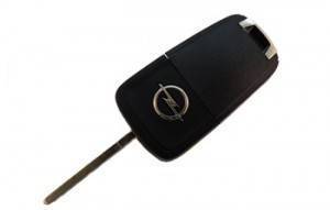 Фото Ключ для Opel выкидной с 2 кнопками