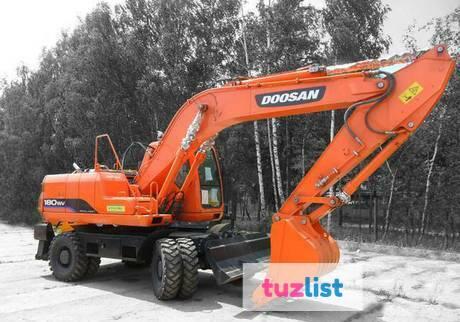 Фото Аренда колёсного экскаватора Doosan S180W-V