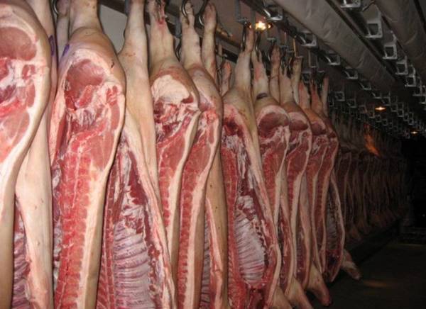 Фото Мясо свинины вес 15-22 кг