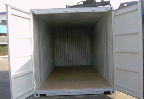 Фото Морской контейнер 20 футов б/у для транспортировки грузов. С