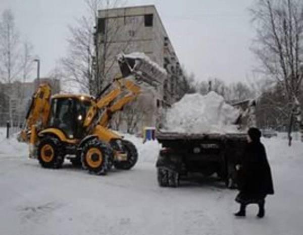 Фото Услуги по расчистки и вывозу снега с любых территорий