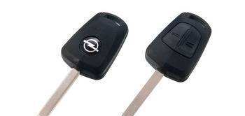 Фото Ключ для Opel невыкидной с кнопками