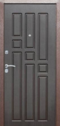 Фото Входная Российская металлическая дверь Гарда 1512 Венге