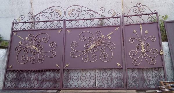 Фото Кованые и сварные ворота и заборы