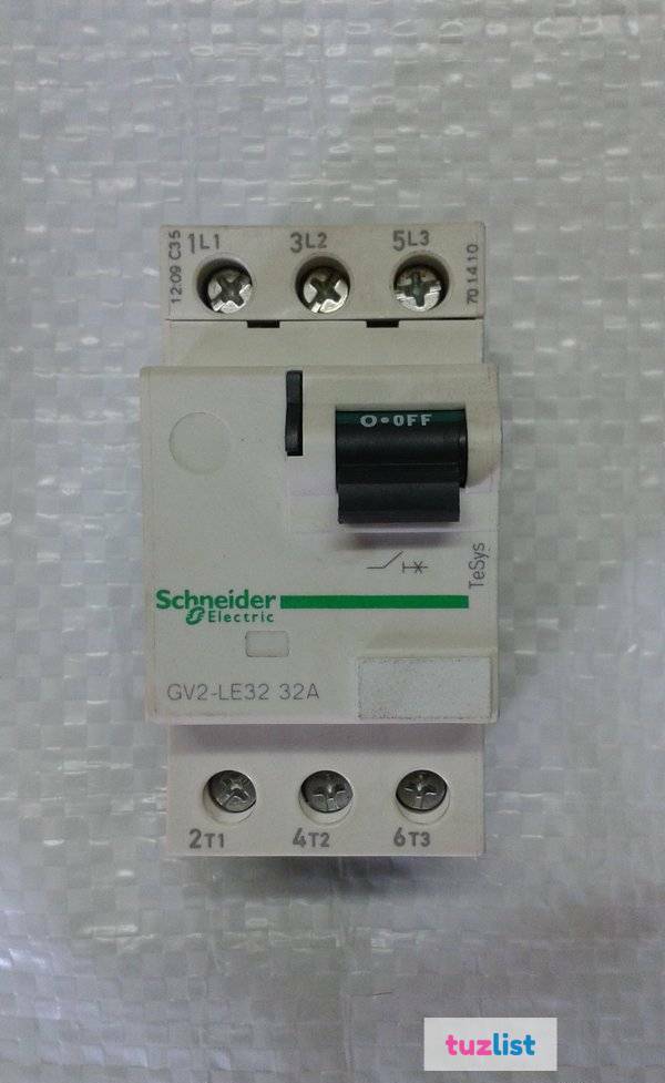 Фото GV2LE32 Schneider Electric. Автомат. выключатель