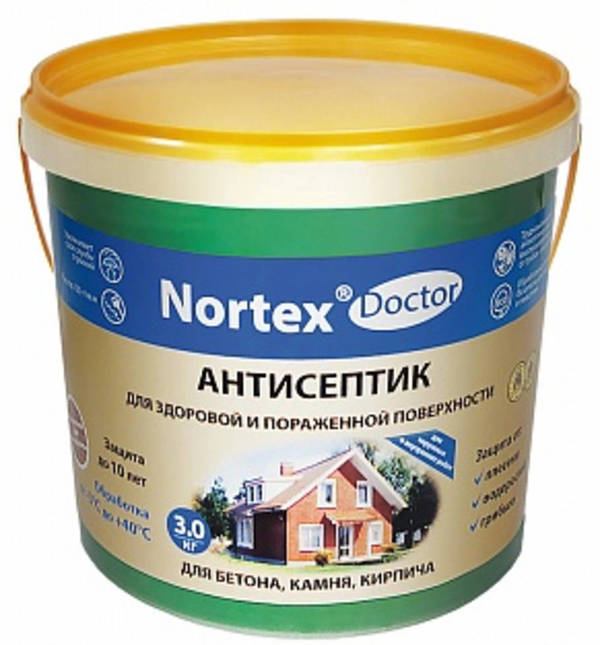 Фото Антисептик Нортекс-Доктор, «Nortex®»-Doctor для бетона