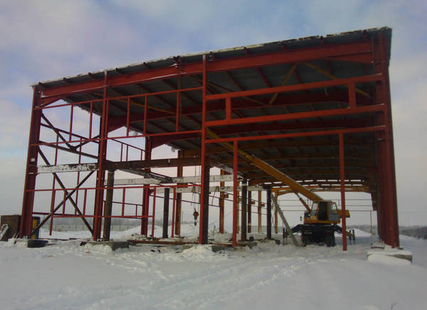 Фото Строительство зданий (ангар, цех, склад, сельхоз назначения)