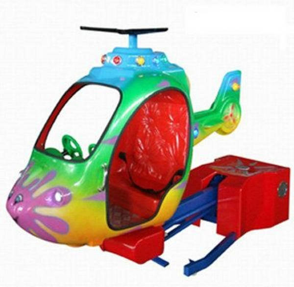 Фото Детский аттракцион Качалка «Детский вертолёт»