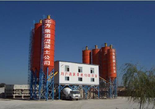 Фото Бетонный завод Китай