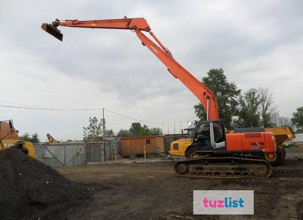 Фото Аренда гусеничного экскаватора Hitachi ZX200 Long Reach